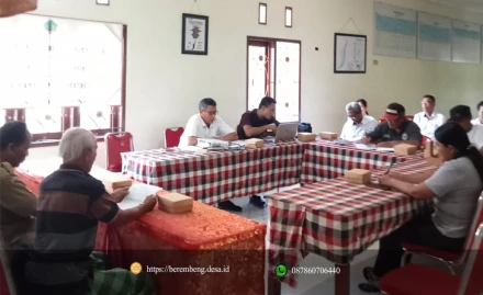 MUSDES PENETAPAN APBDesa TA.2025